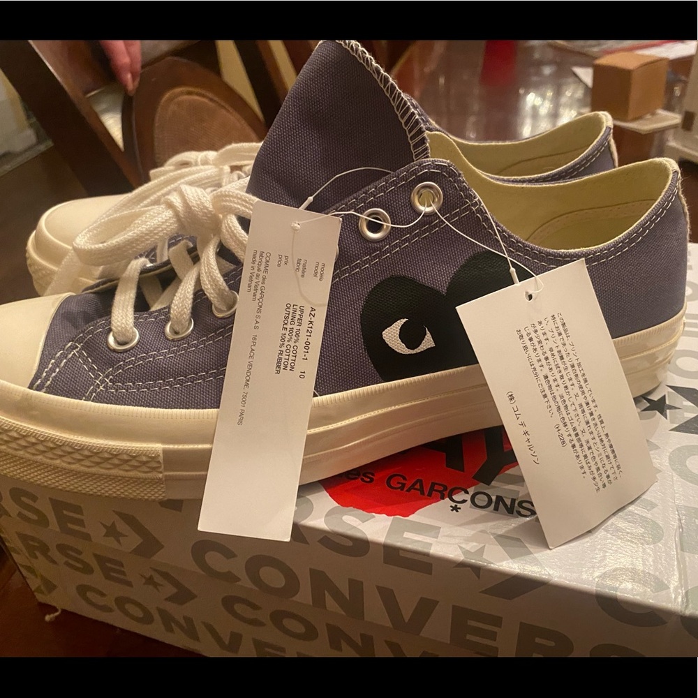 Grey Converse Commes De Garcon